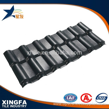 ASA UPVC Synthetic Resin Roofing Tiles Color Coated